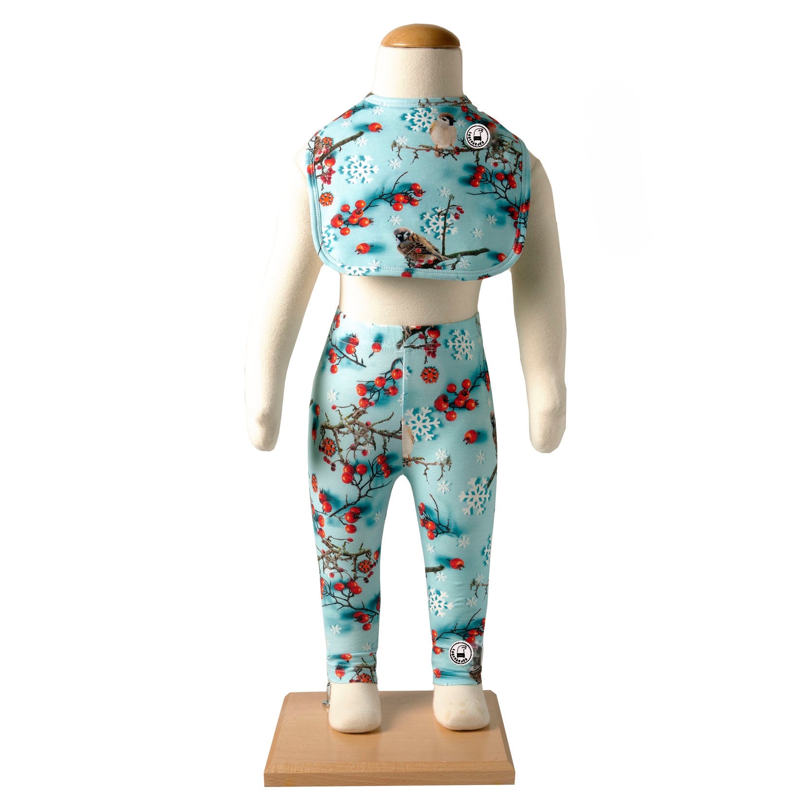 sneeuw/vogel legging