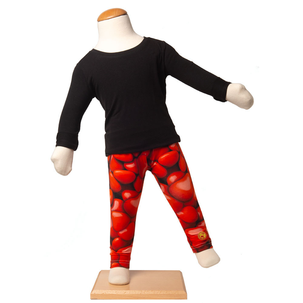 Snoephartjes legging