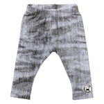 Grijze spijkertricot legging