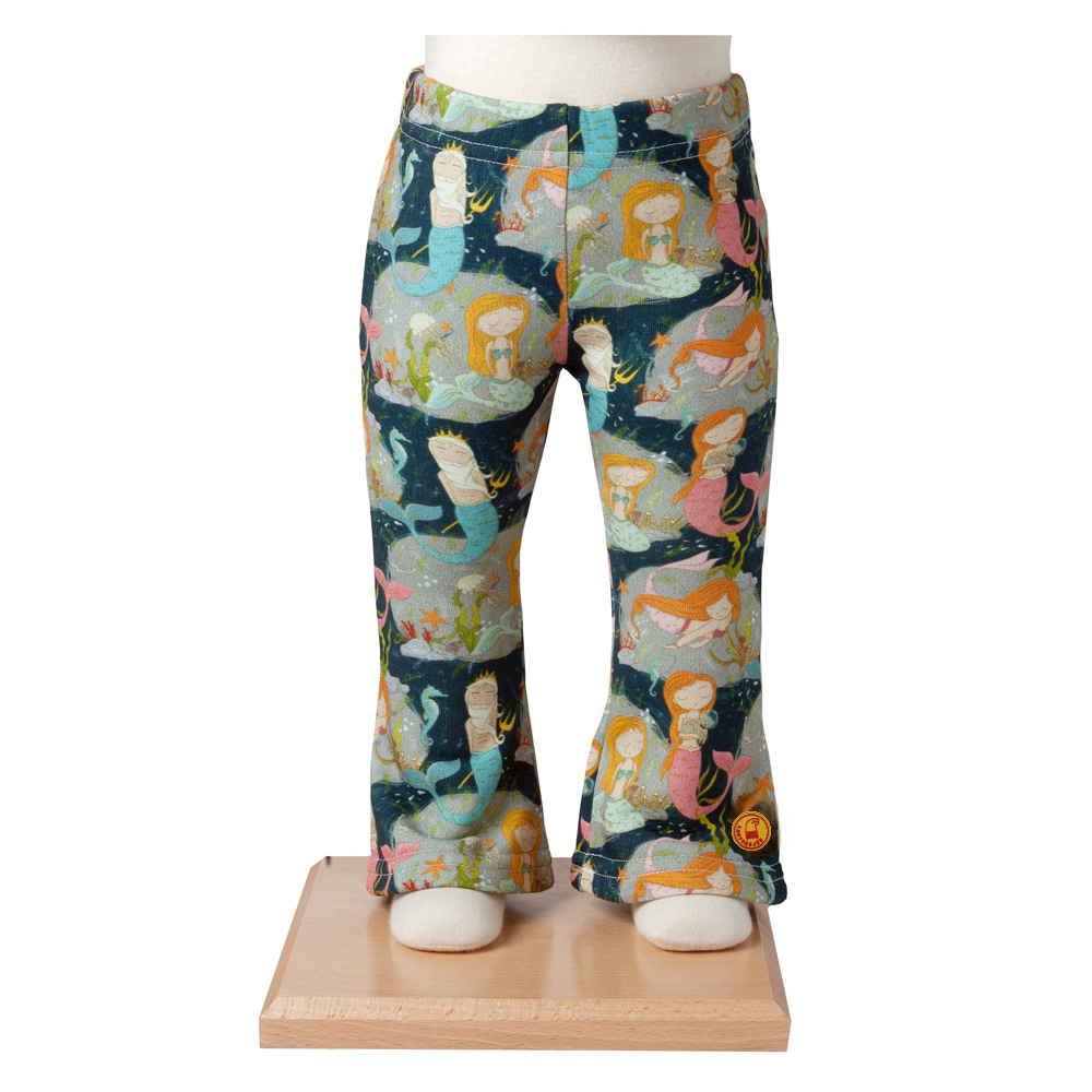 Zeemeerminnen flarebroek